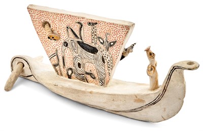 Lot 97 - Jean Lambert-Rucki Painted Earthenware Model...