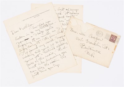 Lot 2064 - GEORGE GERSHWIN (1898-1937) Autograph letter...