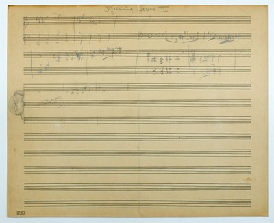Lot 2065 - GEORGE GERSHWIN (1898-1937) Autograph musical...