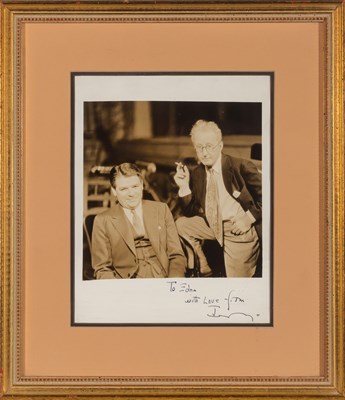 Lot 2093 - JEROME KERN (1885-1945) Photograph inscribed...