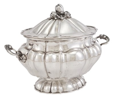 Lot 1191 - Buccellati Sterling Silver Covered Soup Tureen...