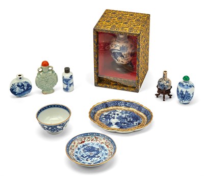 Lot 160 - Group of Small Chinese Porcelain Articles