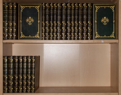 Lot 141 - [BINDINGS] ELIOT, GEORGE. Works. Boston: Estes...