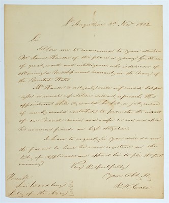 Lot 170 - [FLORIDA] CALL, RICHARD KEITH. Autograph...