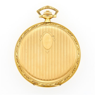 Lot 1144 - International Watch Co. Gold Hunting Case Pocket Watch