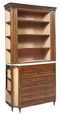 Lot 224 - Louis XVI Style Brass Mounted Mahogany Cabinet...