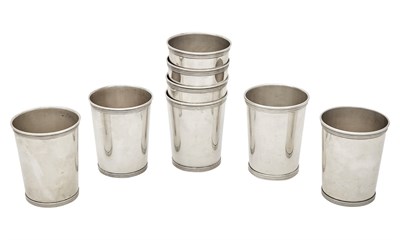 Lot 145 - Set of Eight Alvin Sterling Silver Julep Cups...