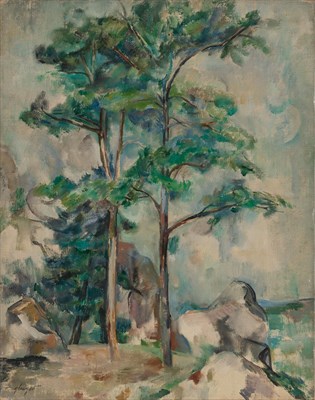 Lot 29 - Bernard Glasgow American, 1914-1986 Landscape...