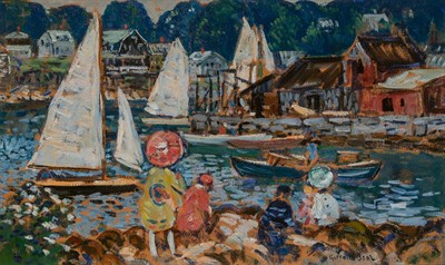 Lot 41 - Gifford Beal American, 1879-1956 Rockport...