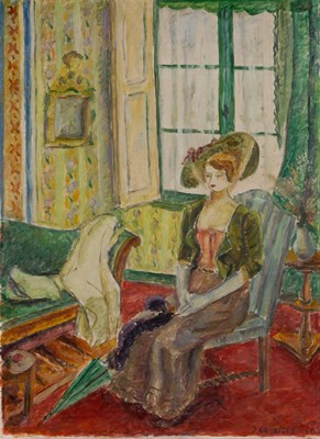 Lot 2136 - Jules Cavailles French, 1901-1977 La Femme au...