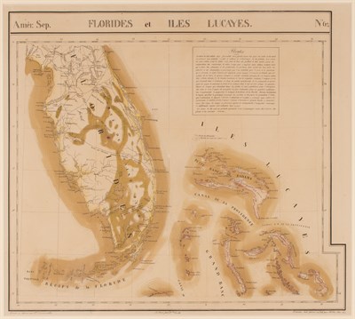 Lot 222 - [MAP-FLORIDA] VANDERMAELEN, PHILIPPE MARIE....