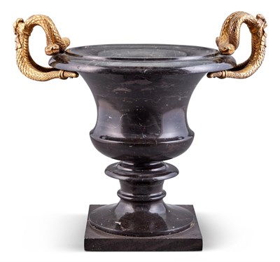 Lot 154 - Neoclassical Style Gilt-Bronze Mounted Marble...