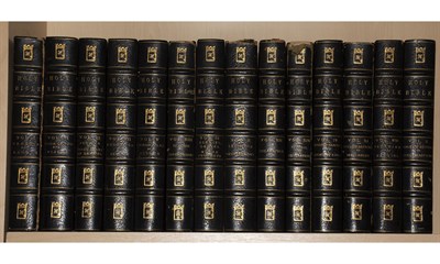 Lot 137 - [BINDINGS-BIBLE] The Holy Bible containing the...