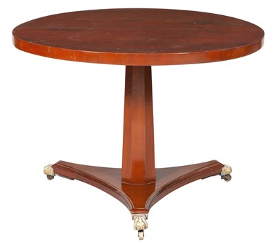 Lot 181 - Regency Style Mahogany Tilt-Top Table Height...