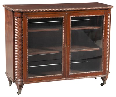 Lot 299 - Victorian Mahogany Bookcase Height 36 3/4...