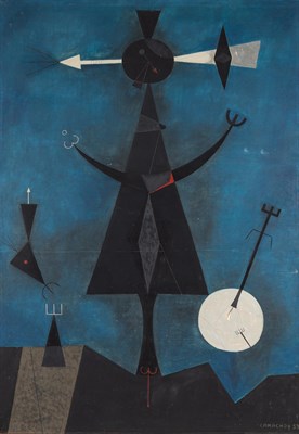 Lot 70 - Jorge Camacho Cuban, 1934-2011 Mysterious...