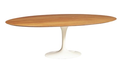 Lot 95 - Eero Saarinen Enameled Aluminum and Walnut...