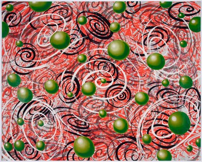 Lot 94 - Kenny Scharf (b. 1958) SPACE BALLS Color...