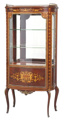 Lot 276 - Louis XV Style Gilt-Metal Mounted Inlaid...