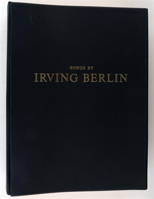 Lot 76 - BERLIN, IRVING Songs by Irving Berlin. A...