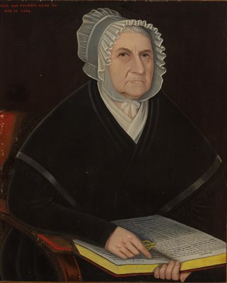 Lot 1023 - Ammi Phillips American, 1788-1865 Portrait of...