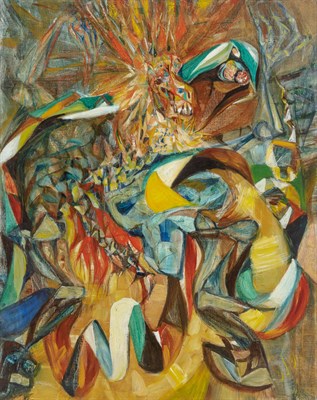 Lot 38 - Hanna Lerner Russian/Israeli, 1909-1997 Mosaic...