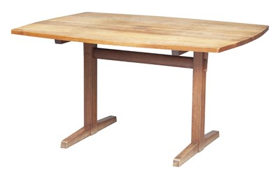 Lot 85 - George Nakashima Walnut Trestle Dining Table...