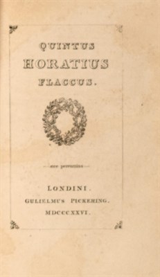 Lot 155 - [MINIATURE BOOK] HORATIUS FLACCUS, QUINTUS....