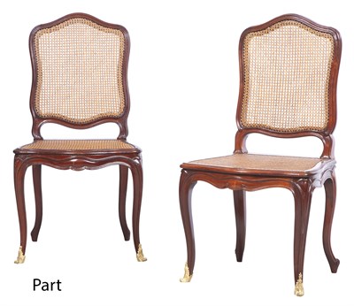 Lot 116 - Set of Eight Louis XV Style Gilt-Metal Mounted...