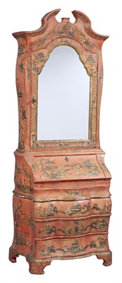 Lot 227 - Venetian Baroque Style Painted Wood Secretary...