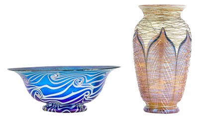 Lot 260 - Two Durand Art Glass Articles Circa 1925-30...