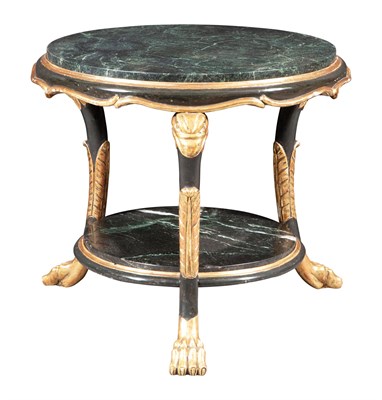 Lot 146 - Russian Neoclassical Style Painted and...