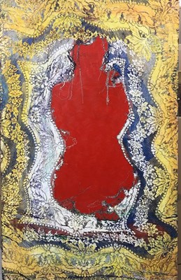 Lot 110 - Mark Flood American, b. 1957 Red Nude, 2009...