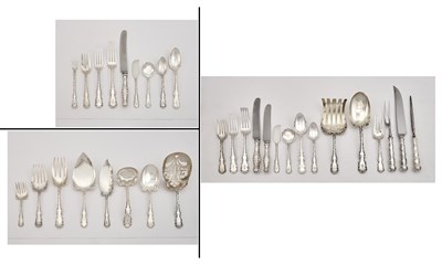 Lot 54 - Whiting Sterling Silver Louis XV Pattern...