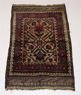Lot 343 - Baluch Rug West Turkestan, late 19th century...