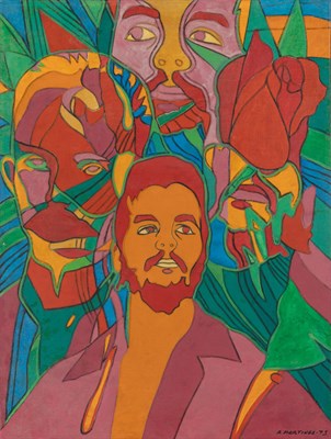 Lot 107 - Raul Martinez Cuban, 1927-1995 Untitled (Che...