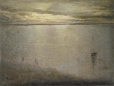 Lot 40 - Leon Dabo American, 1864-1960 After the Storm...