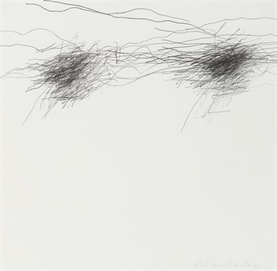 Lot 64 - William Anastasi American, b. 1933 Subway...
