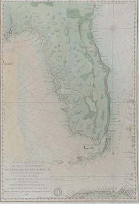 Lot 199 - [MAP-FLORIDA] SARTINE, ANTOINE DE. Carte...