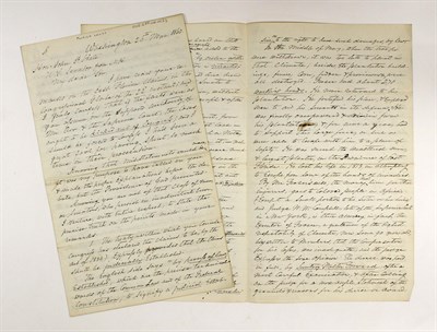 Lot 123 - [FLORIDA] SHERMAN, CHARLES E. Long letter to...