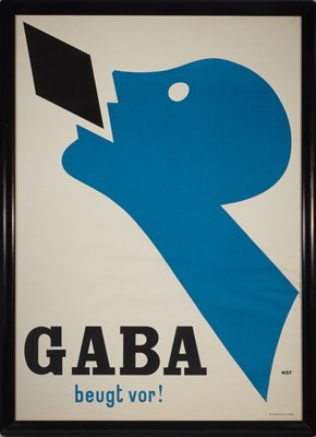 Lot 100 - Niklaus Stoecklin (1896-1982) GABA BEUGHT VOR!...