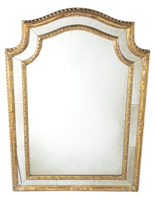 Lot 232 - Louis XVI Style Giltwood Mirror Height 42...