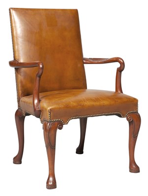 Lot 131 - George II Style Walnut Shepherd's Crook...