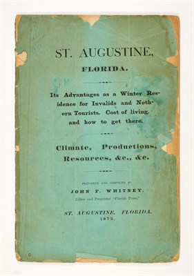 Lot 128 - [FLORIDA-STREETER COPY] WHITNEY, JOHN F. St....