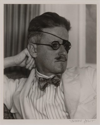 Lot 2002 - ABBOTT, BERENICE (1898-1991) James Joyce with...