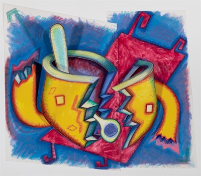 Lot 50 - Elizabeth Murray (1940-2007) JAZZ...