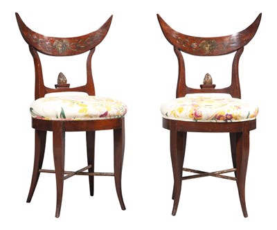 Lot 149 - Pair of Italian Neoclassical Style Painted and...