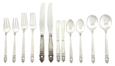 Lot 204 - International Sterling Silver Royal Danish...