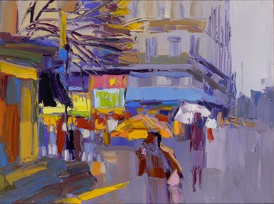 Lot 77 - Nicola Simbari Italian, 1912-2012 Sur le...