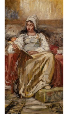Lot 1078 - Elihu Vedder American, 1836-1923 Sketch for...